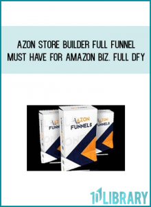 Azon Store Builder Full Funnel – Must Have For Amazon Biz. Full DFY at Midlibrary.com