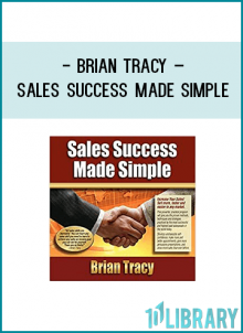 Brian Tracy is perhaps the top sales trainer in the world today, having worked with more than two million salespeople. In this program, he teaches you the best methods and techniques practiced by the highest paid salespeople in the world today.