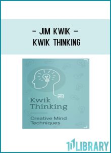 Jim Kwik – Kwik Thinking at Tenlibrary.com