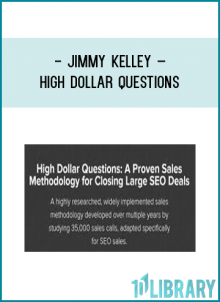 A highly researched, widely implemented sales methodology developed over multiple years by studying 35,000 sales calls, adapted specifically for SEO sales.
