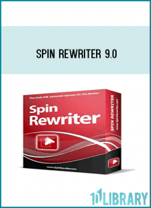 Spin Rewriter is different because its ENL Semantic Spinning technology lets it analyze the actual meaning of your content.