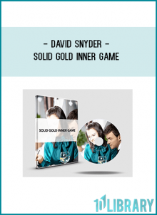 Once you begin to discover this and more in Solid Gold Inner Game, you may find yourself achieving results easily and effortlessly - in ways that would blow your mind when you look back on it.