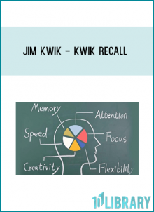 Remember playing the game Memory when you were a kid? It was always a lot of fun. Kwik Recall is just as engaging, but with more successful results. This course provides you with the tools and strategies you need to reach optimal memory proficiency.