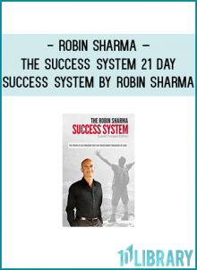 The Robin Sharma Success System is super inspirational, easy to use and is helping thousands of people just like you achieve remarkable results – in the most important areas of their lives.