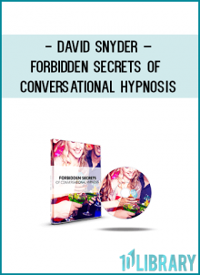 Join David Snyder in this premium meetup where he reveals the most powerful language patterns that you can use to yield massive influence in your life.