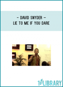 David Snyder is an expert on the subjects of Covert Language, Persuasion, and Influence. He is a captivating speaker and one of the shining stars of Hypnoticon. The people who used David’s projects on TP.click knows how much valuable this material is.