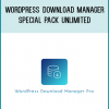 WordPress Download Manager Special Pack bundled with WPDM Pro and some awesome WordPress Download Manager Add-ons you need to enjoy the full power of this plugin.