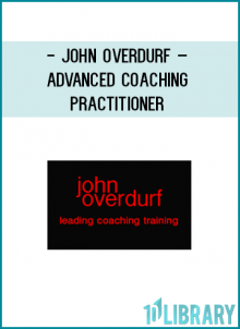 John Overdurf – Advanced Coaching PractitionerThis is a 7 day Practitioner training, specially geared toward coaching and personal growth. It’s not like any Practitioner Training you’ve ever heard or attended – unless you took this one!