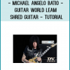 In the ultimate DVD guide Learn Shred Guitar, speed king Michael Angelo Batio demonstrates secret techniques to help you kick-start your solos, tackle super scales, and play faster!