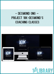 Project 10K, co-founded by Desmond Ong and the ChromaBit team, is aimed at helping average people who have been struggling to get the grasp of internet marketing, to get started with the right system online.