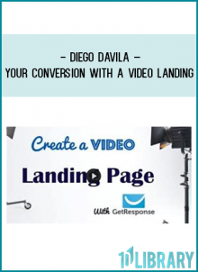 Video in your Landing Pages can increase the opt-in rate exponentially. (This is the GetResponse Version)