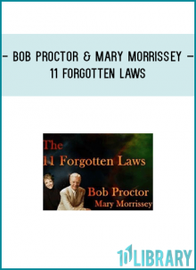 Bob Proctor – one of the key figures in “The Secret”- believes that the Law of Attraction is incomplete, and for the first time reveals the 11 Forgotten Laws that will finally uncover the Law’s true potential.