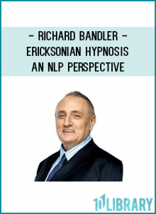 Watch how Richard Bandler magically transforms into Milton Erickson in a frightening and effective way. NLP and hypnosis students will discover the power of Ericksonian Hypnosis while advanced students and masters will discover the power of modeling. Three tape set recording of a live seminar.