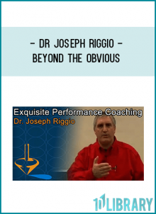 On this CD you'll spend almost a full hour with Joseph as he introduces and guides through his "Exquisite Performance Coaching(tm)" tips for working with clients. You'll learn how to work with individuals and groups, as well as hearing how Joseph applies these same skills with his top corporate clients.