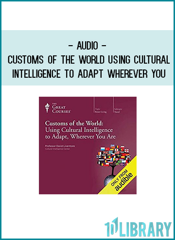 Audio - Customs of the World - Using Cultural Intelligence to Adapt - Wherever You at Tenlibrary.com