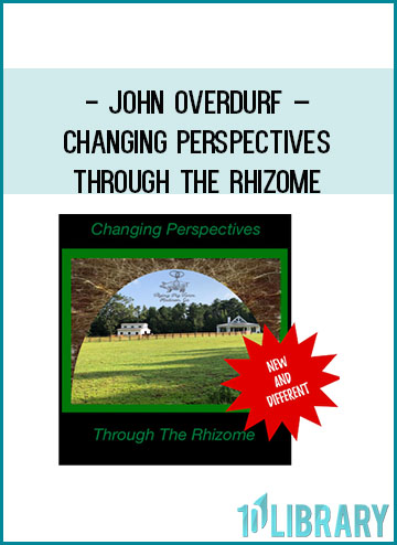 John Overdurf – Changing Perspectives through the Rhizome at Tenlibrary.com