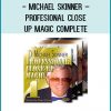 Michael Skinner – Profesional Close up Magic COMPLETE at Tenlibrary.com