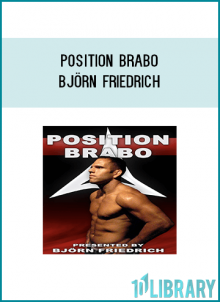 Position Brabo is a classic BJJ instructional DVD which was first released in 2008. It covers the Brabo / Darce choke for No-Gi Jiu Jitsu and contains many different set ups for this unique choke. It also shows how to control an opponent with an overhook to set up the Brabo / Darce choke.
