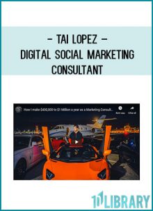 Tai Lopez – Digital Social Marketing Consultant at Tenlibrary.com
