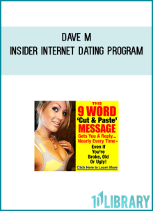 Dave M - Insider Internet Dating Program