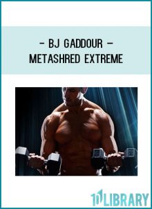 Experience the world’s most innovative training techniques—all you need is dumbbells, a sturdy step or bench, and the cutting-edge MetaShred Extreme training package