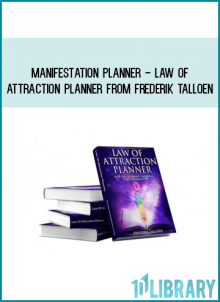 Manifestation Planner - Law Of Attraction Planner from Frederik Talloen at Midlibrary.com