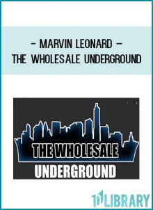 Marvin Leonard – The Wholesale Underground at Tenlibrary.com