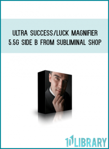 Ultra Success Luck Magnifier 5.5G Side B from Subliminal Shop at Midlibrary.com