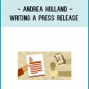 Learn how to write press releases: formal, official announcements regarding something new or significant about you or your business.