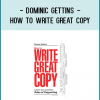 Dominic Gettins spent many years writing copy and training others to do so. Here, he clearly demonstrates his ability to get his message across and shows readers how to do the same.