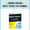 A fast and easy way to write winning white papers! Whether you re a marketing manager seeking to use white papers to promote your