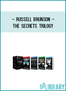 The Secrets Trilogy Book Bundle is an ALL 3 books set that are written by Russell Brunson.