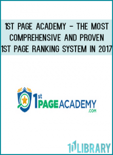 Probably one of the most valuable aspects of becoming a 1st Page Academy student is getting access to the 1PA