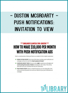 Duston McGroarty - Push Notifications: Invitation to view
