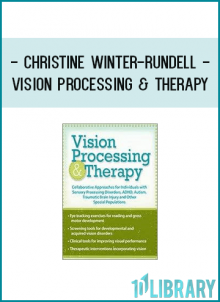 Christine Winter-Rundell - Vision Processing & Therapy: Collaborative Approaches for Individuals with Sensory Processing Disorders ADHD Autism Traumatic Brain Injury & Other Special Populations