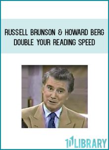 Russell Brunson & Howard Berg - Double Your Reading Speed at Midlibrary.com