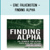 Eric Falkenstein - Finding Alpha