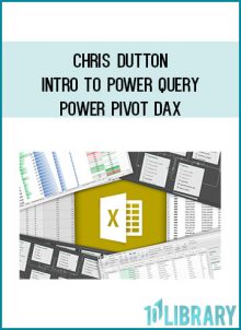 This course introduces Microsoft Excel’s powerful data modeling and business intelligence tools: Power Query, Power Pivot, and Data Analysis Expressions (DAX).