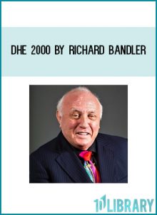 For years Dr. Bandler studied how geniuses used their minds to accomplish what they did and was able to successfully replicate the results they produced...