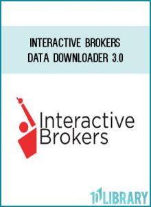 Interactive Brokers Historical Data Downloader is a desktop Java application. It uses Java API to connect to Interactive Brokers Trader Workstation