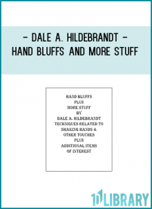 HANDSHAKE INTUITION: This ebook will teach you techniques related to shaking hands and other touches.