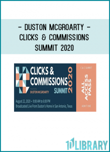 By using the strategies you learn during the Clicks & Commissions Summit, you can ignore the deceptive