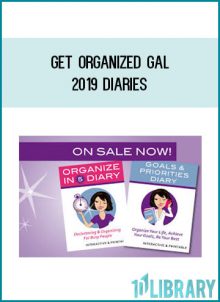 Organize In 5 Diary is an interactive diary with a 5-minute decluttering, simplifying, or organizing task for every day of the year.