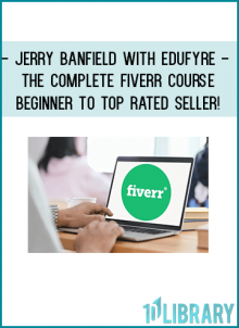 Fiverr is easier to learn and use when you take this course because you get to see