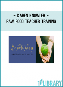 author of “Raw Food Made Simple” and the founder of the “International Association of Raw Food