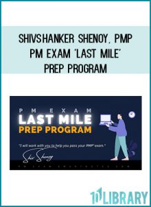 This program helps you pass the current version of PMP® exam, before the new version of the exam rolls over on 2 Jan 2021