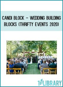 Wedding Building Blocks was created for the couple that's excited to plan their wedding, but knows they could use a little guidance, and a trusted sounding board for all of their questions.