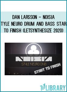 In this "Noisia Style Neuro Drum and Bass Start to Finish course" Dan Larsson teaches you everything you want to know about sound design, mixdown, stereo filed wizardy and all the tricks in Ableton Live 10.1 and XFer Serum to reach that "Noisia" sound for your own production!