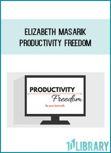 Enroll in Productivity Freedom so you can stop procrastinating, stop negative self-defeating talk, and started being successful in all aspects of your life!