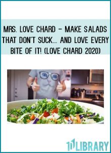You won't be repeating the same boring salads over and over anymore. By the end of this self-paced course, you AND your salads will be more vibrant